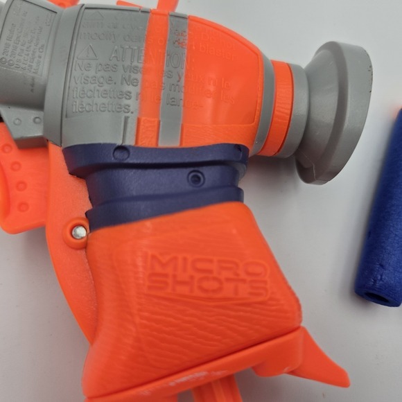 NERF Fortnite Rocket Launcher Micro Pistol Toy Blaster with 3 Darts Novelty - Picture 3 of 4